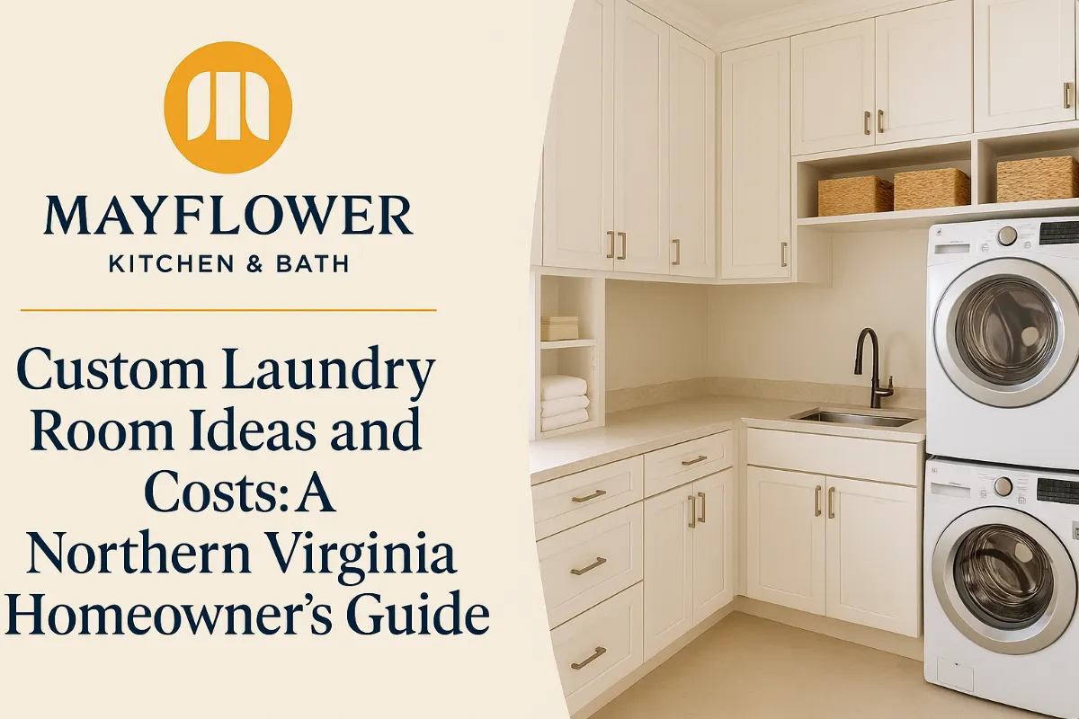 Custom Laundry Room Ideas and Costs: A Northern Virginia Homeowner's Guide
