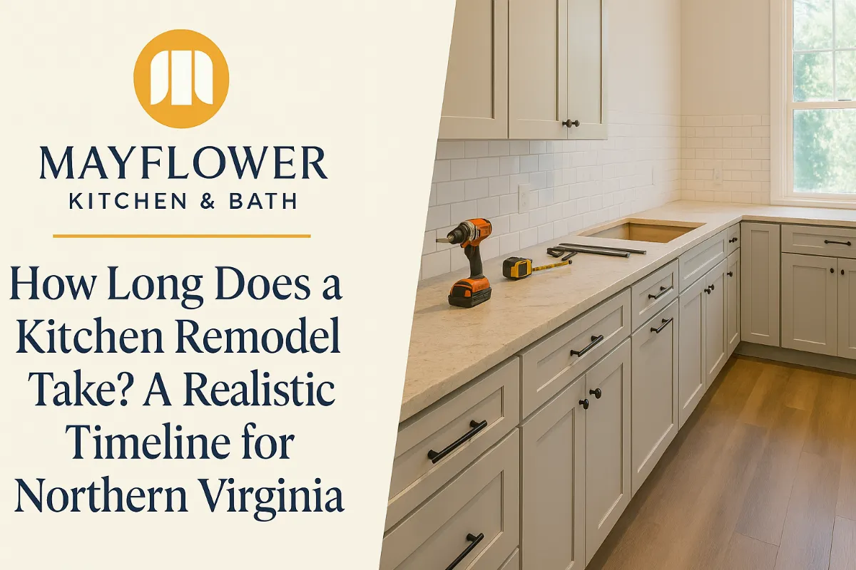 How Long Does a Kitchen Remodel Take? A Realistic Timeline for Northern Virginia