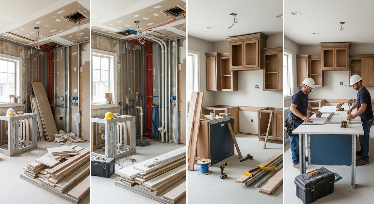 Kitchen Renovation Order and Sequence