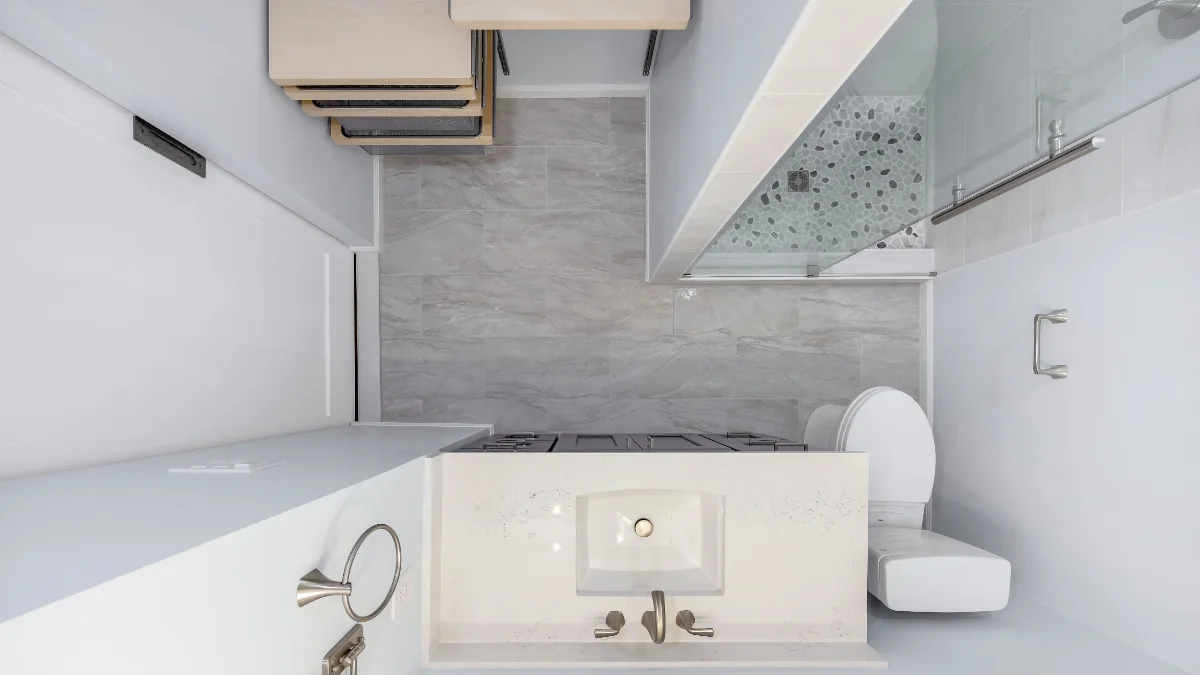 Aly's Bathroom Renovation in Reston, VA