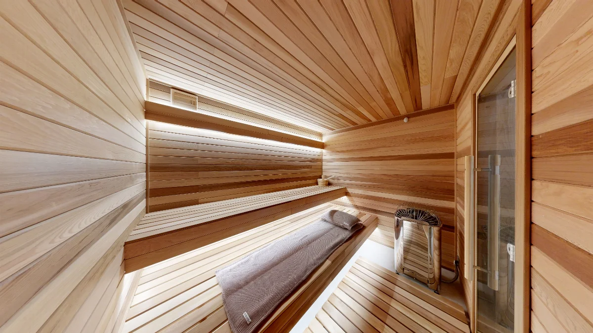 Amy's Sauna Renovation in McLean, VA