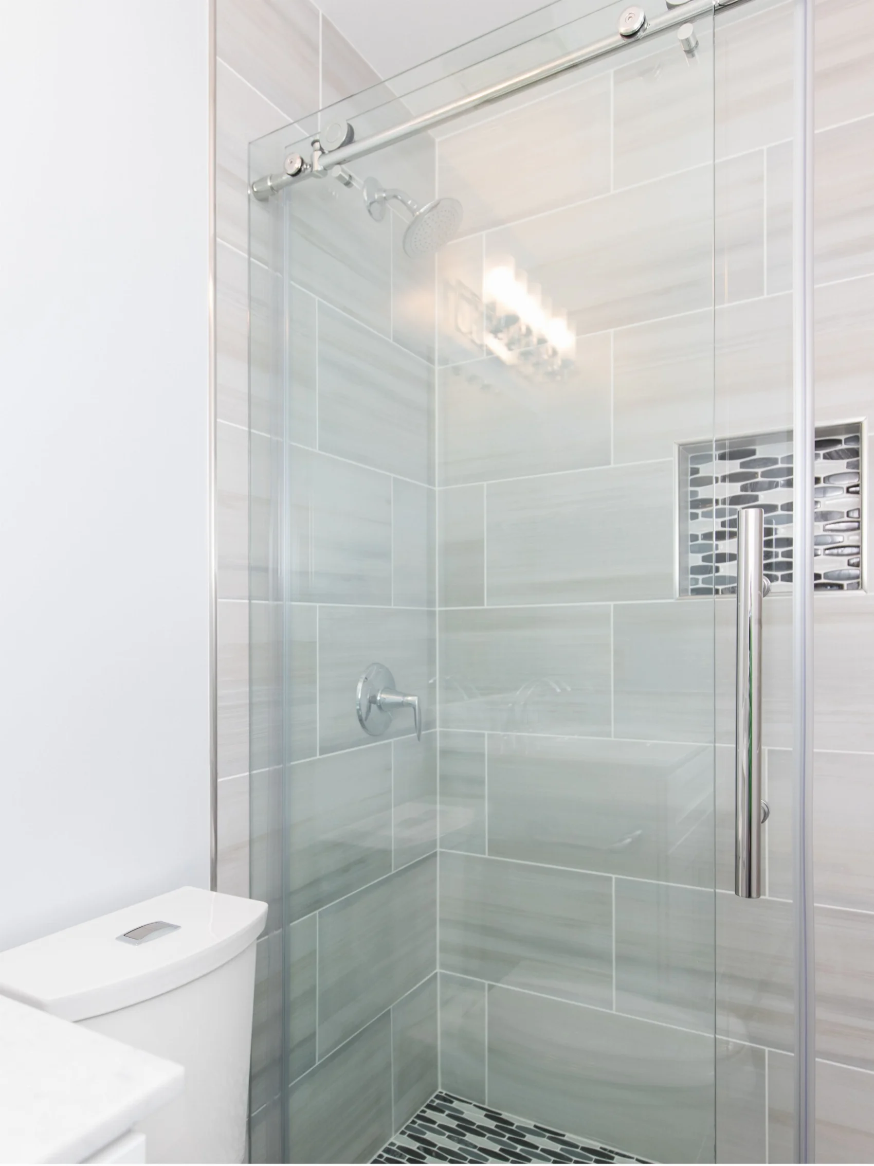 After bathroom remodel