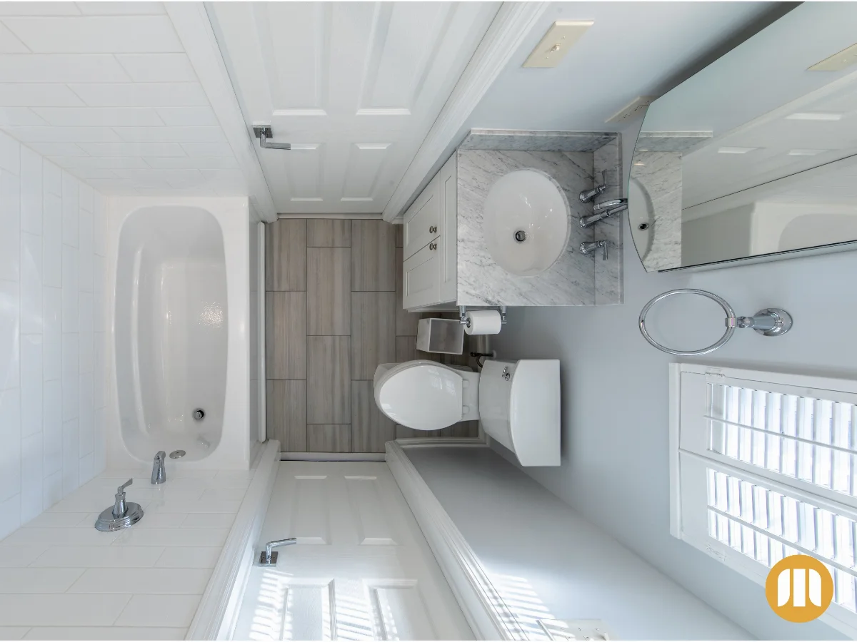 Bathroom design example