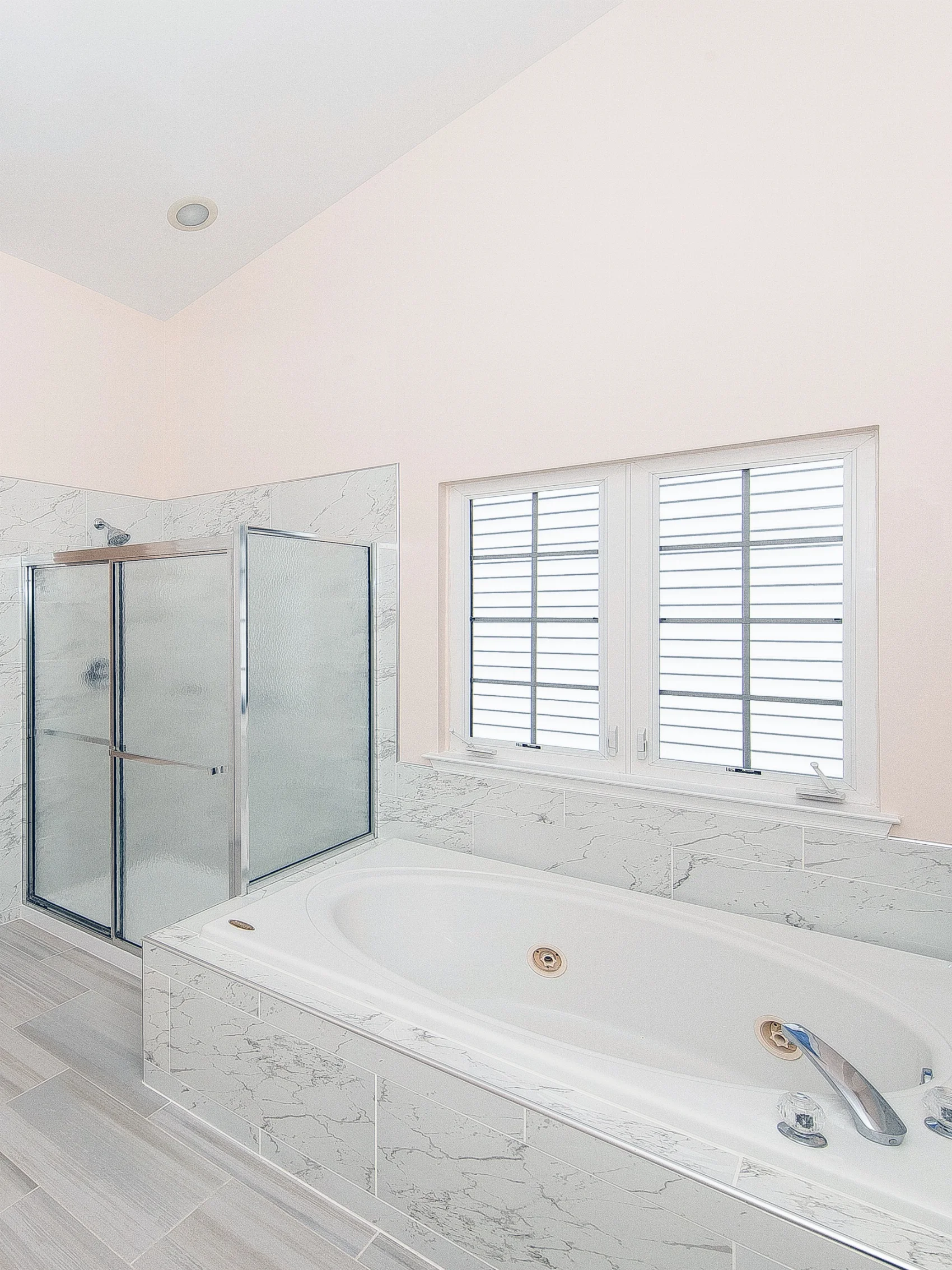 After bathroom remodel