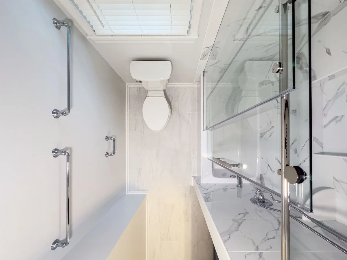 Bathroom design example