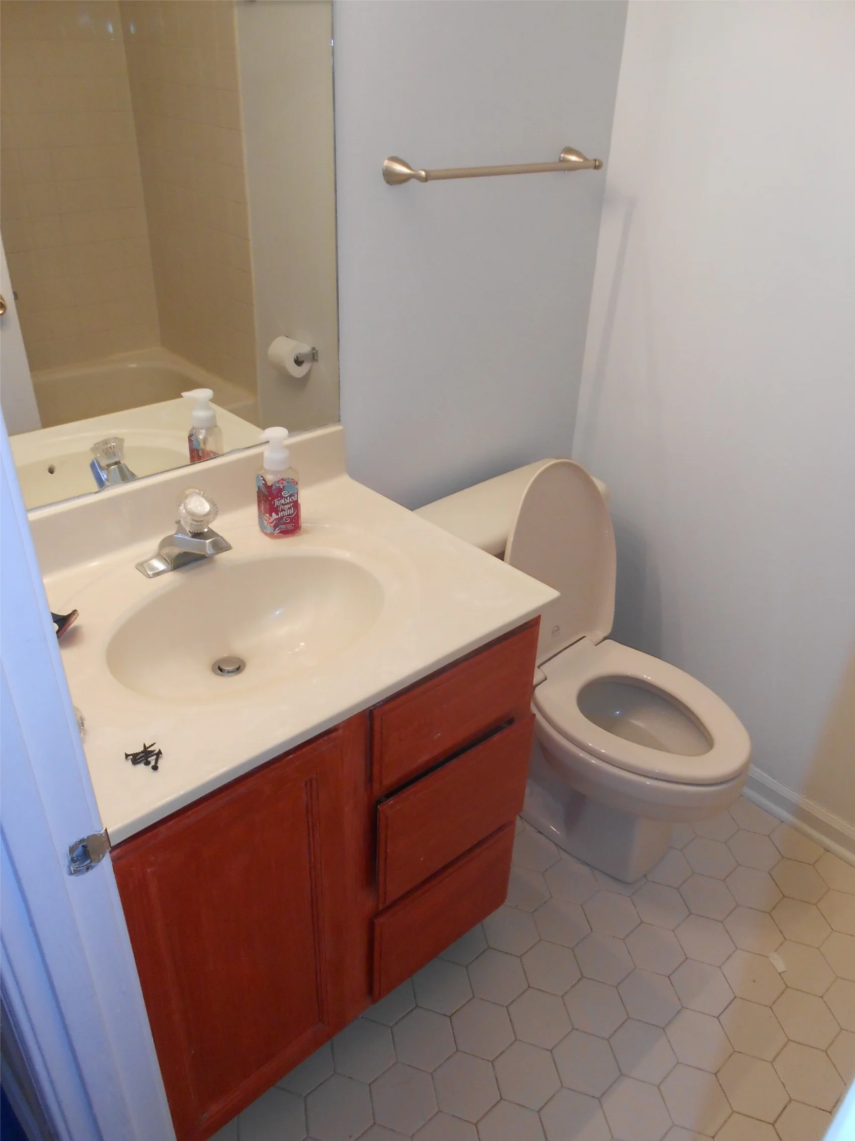 Before bathroom remodel