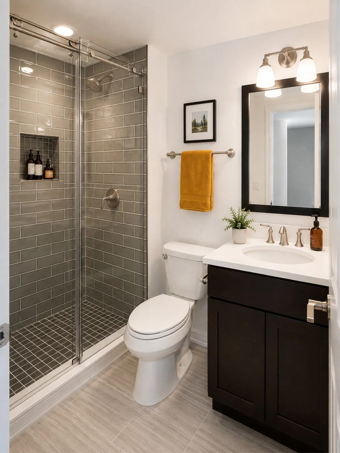 Bathroom design example