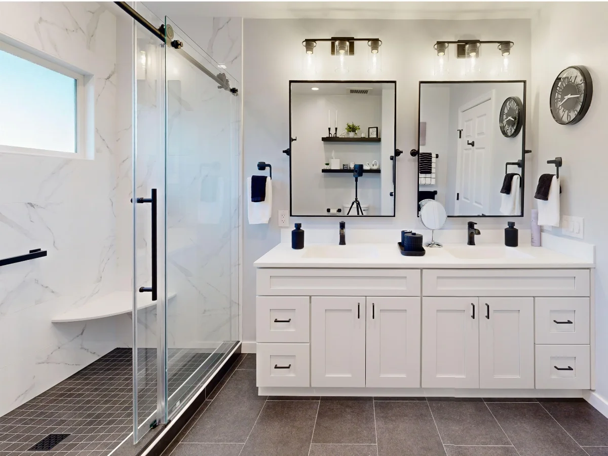 Bathroom design example