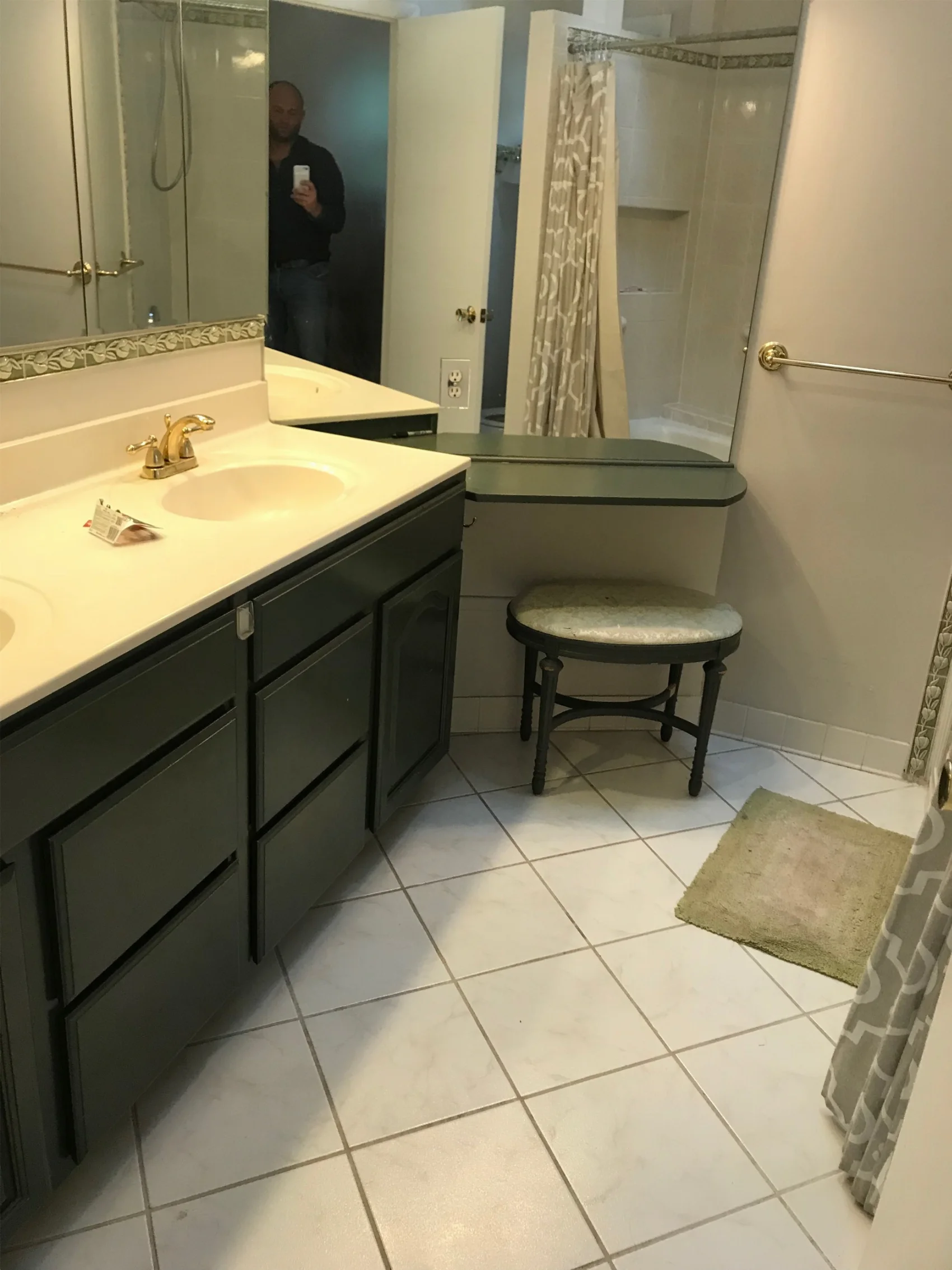 Before bathroom remodel