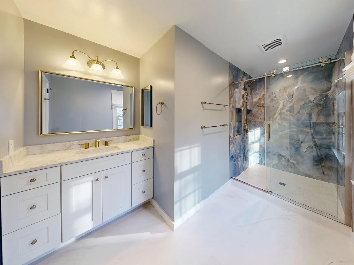 Bathroom design example