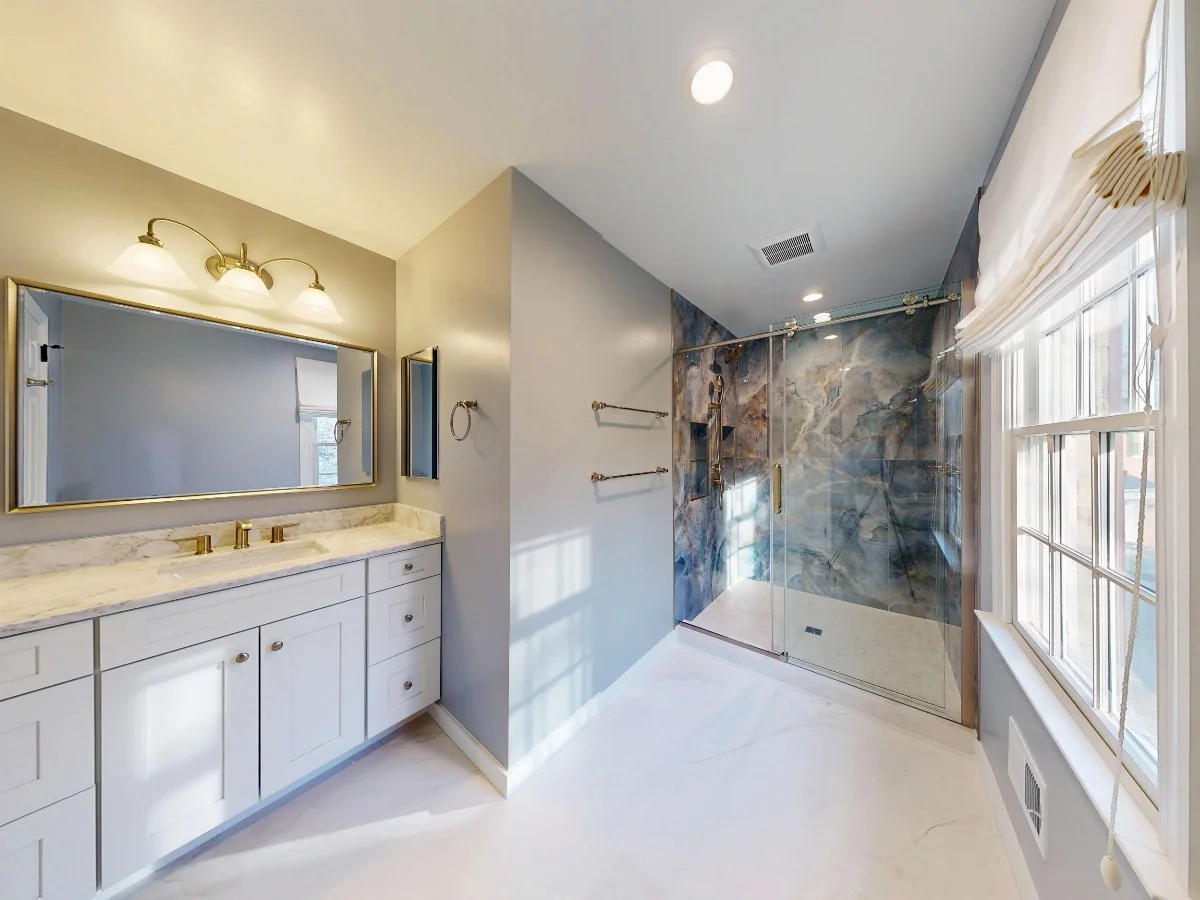 Bathroom design example