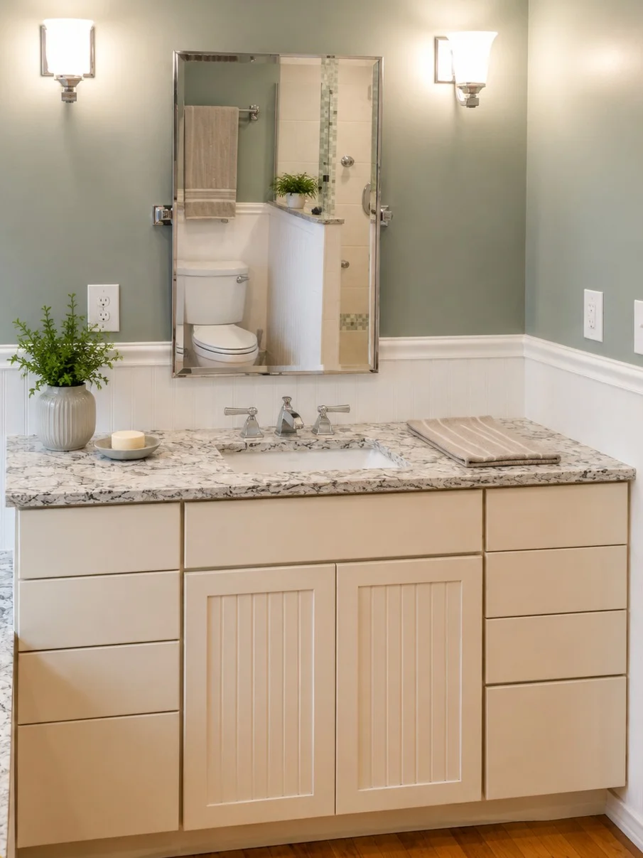 Bathroom design example