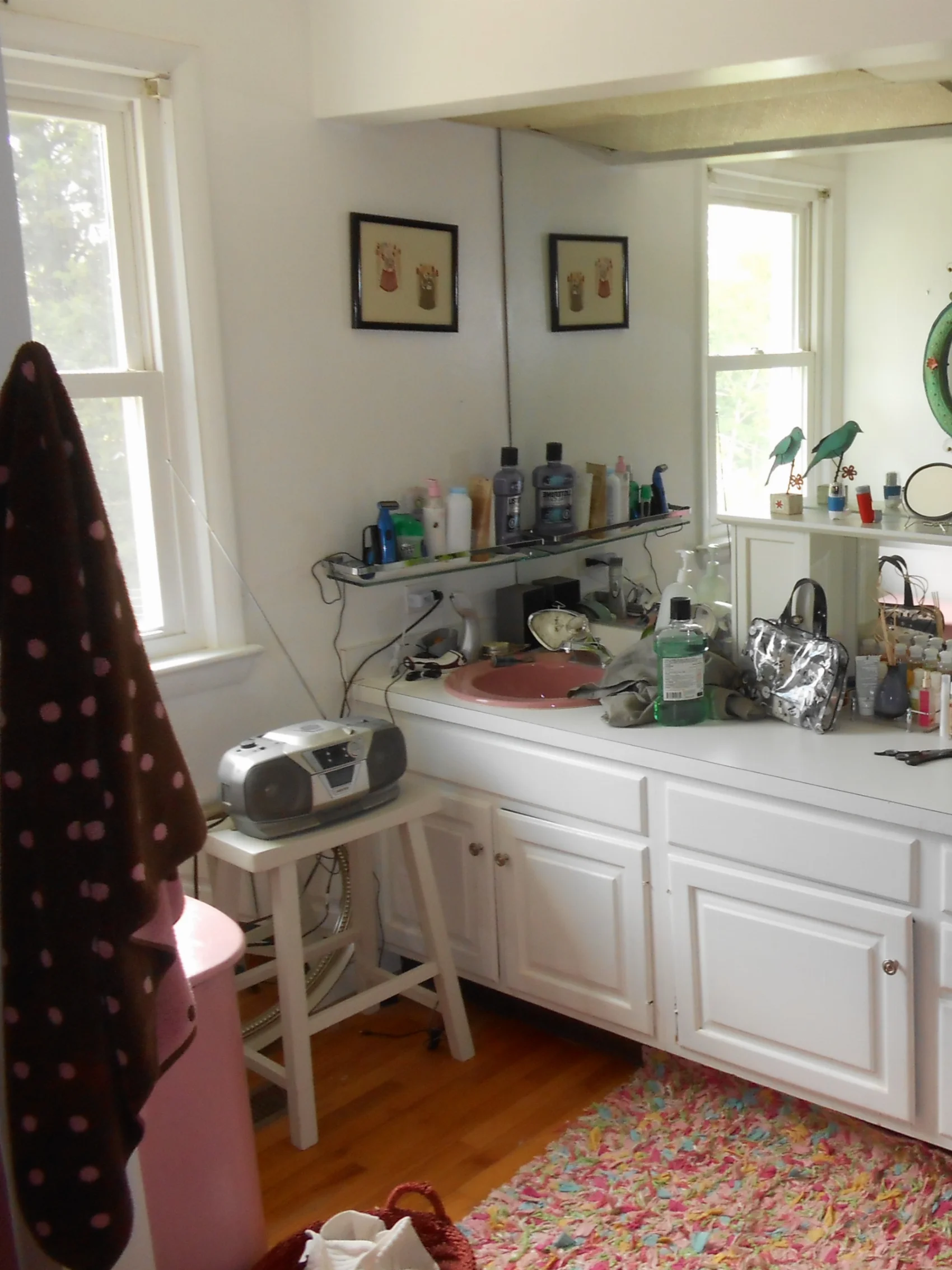 Before bathroom remodel