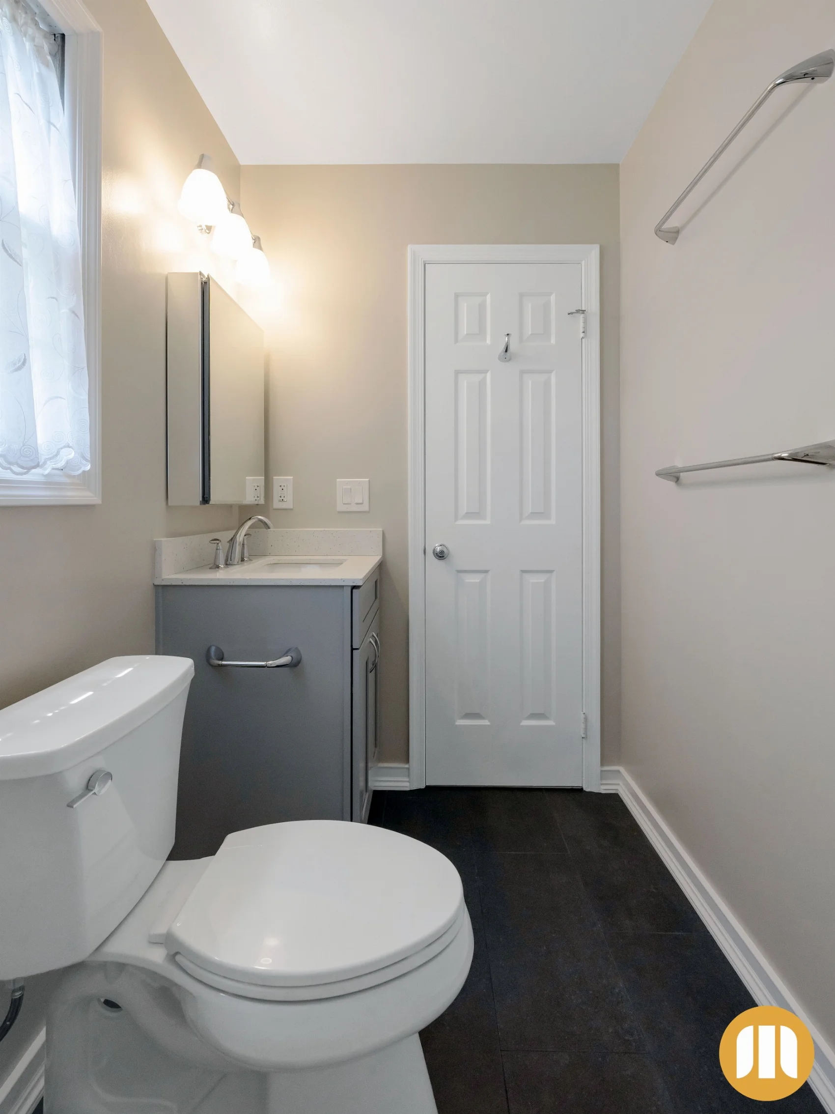 After bathroom remodel