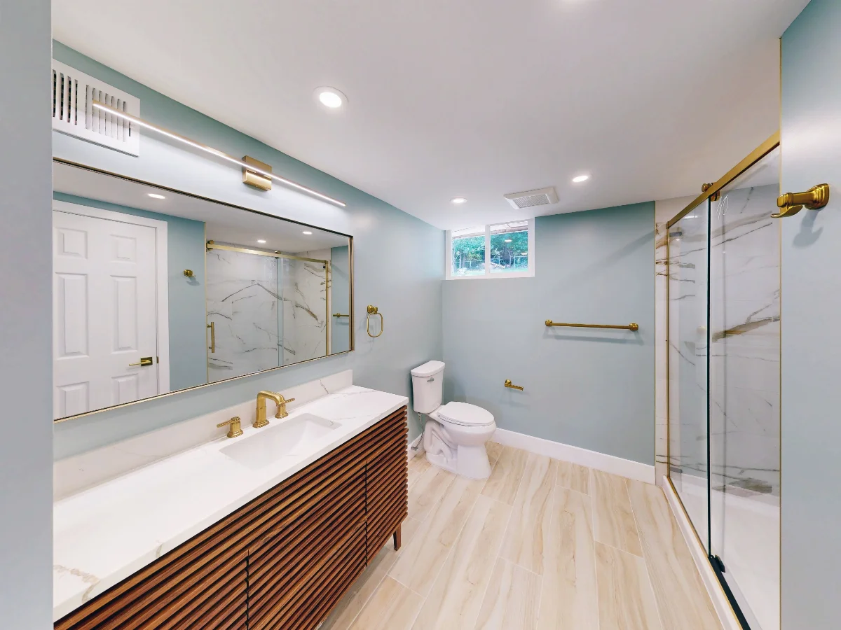 Bathroom design example