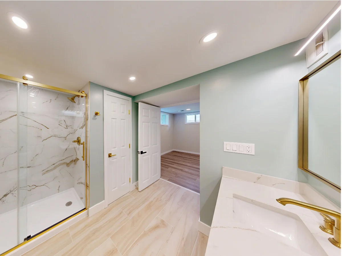 Bathroom design example