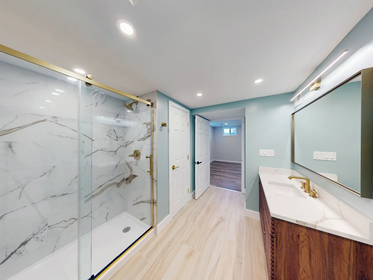 Bathroom design example