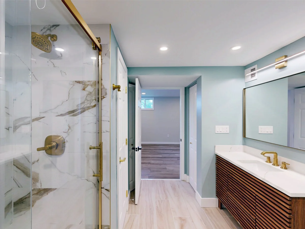 Bathroom design example