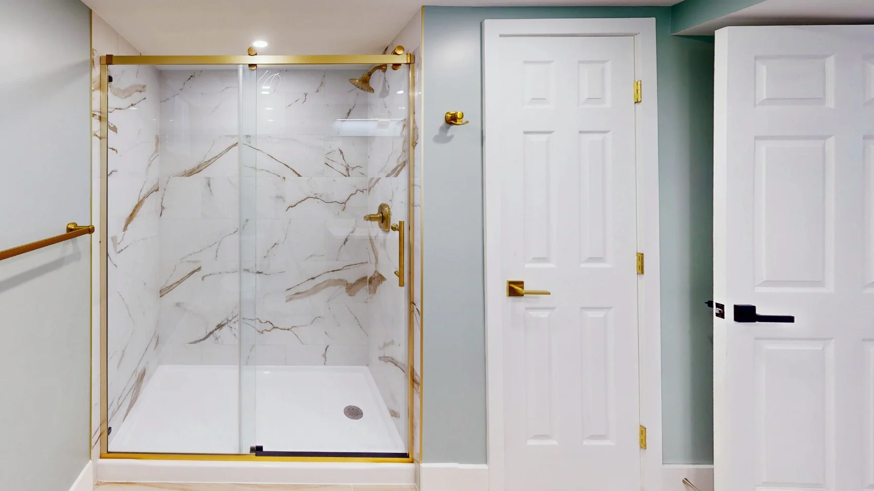 After bathroom remodel