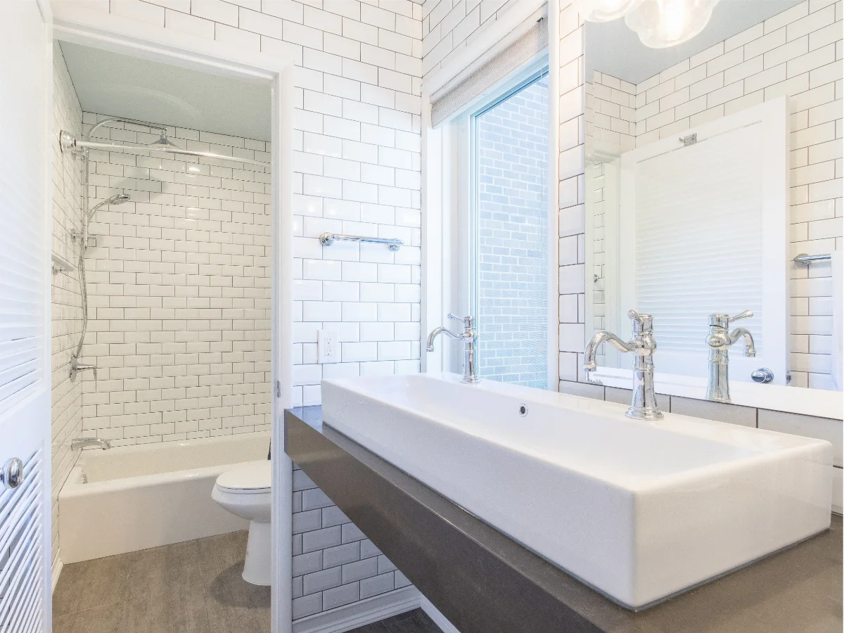 Bathroom design example