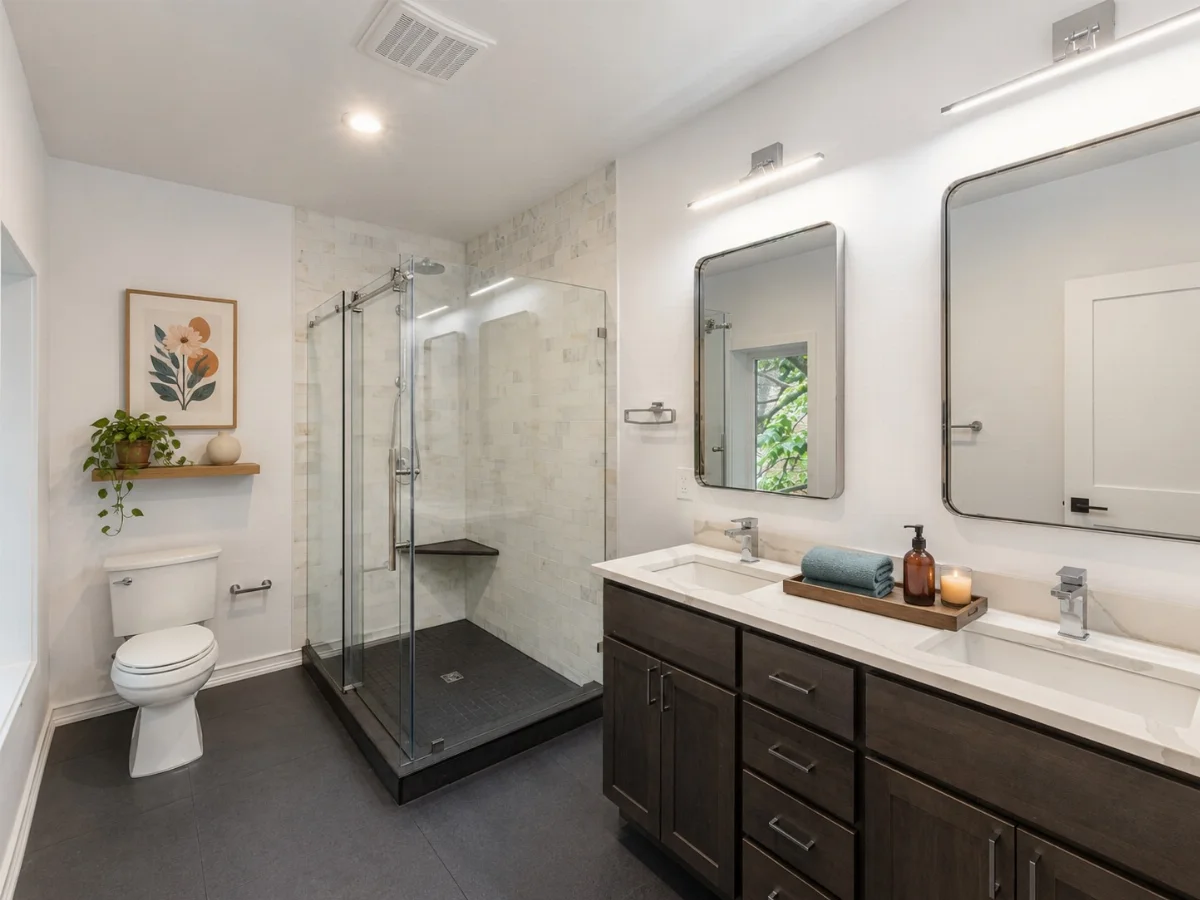 Bathroom design example