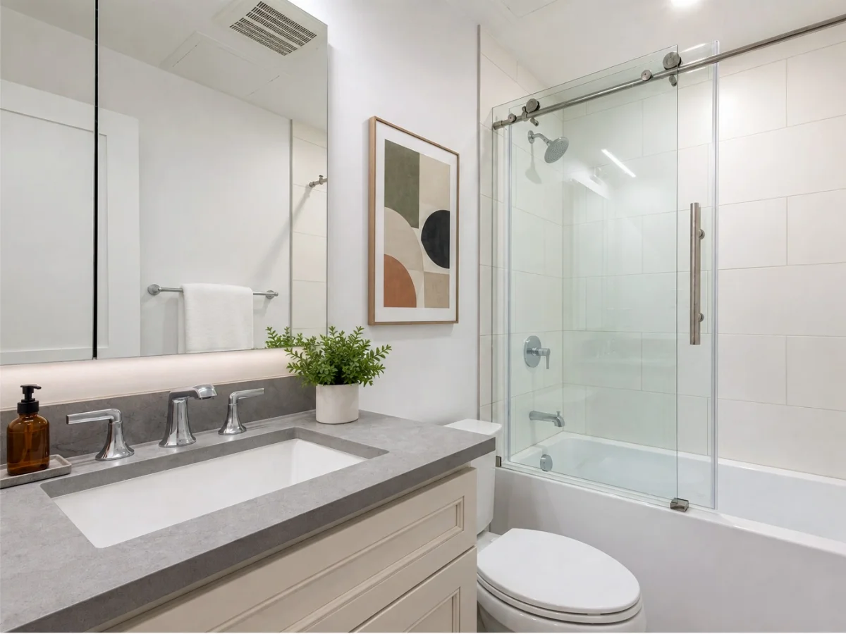 Bathroom design example