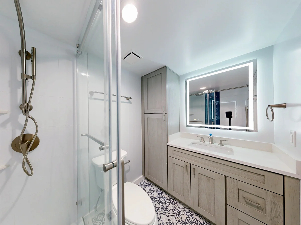 Bathroom design example