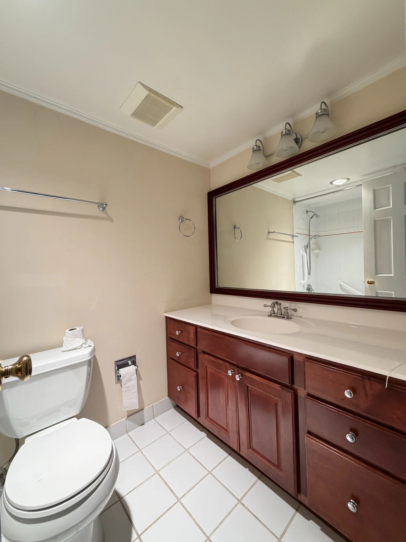 Before bathroom remodel