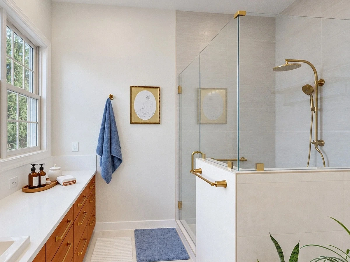 Bathroom design example