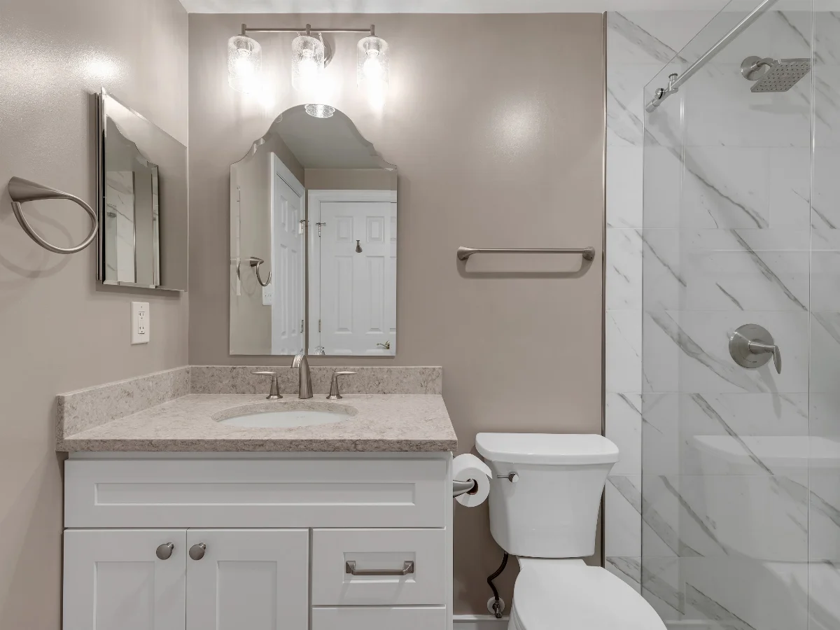 Bathroom design example