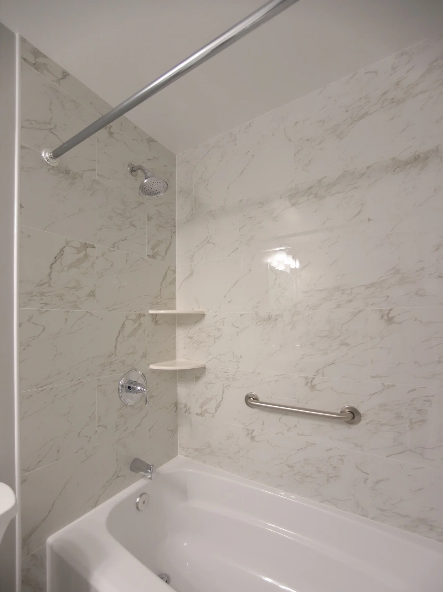 After bathroom remodel