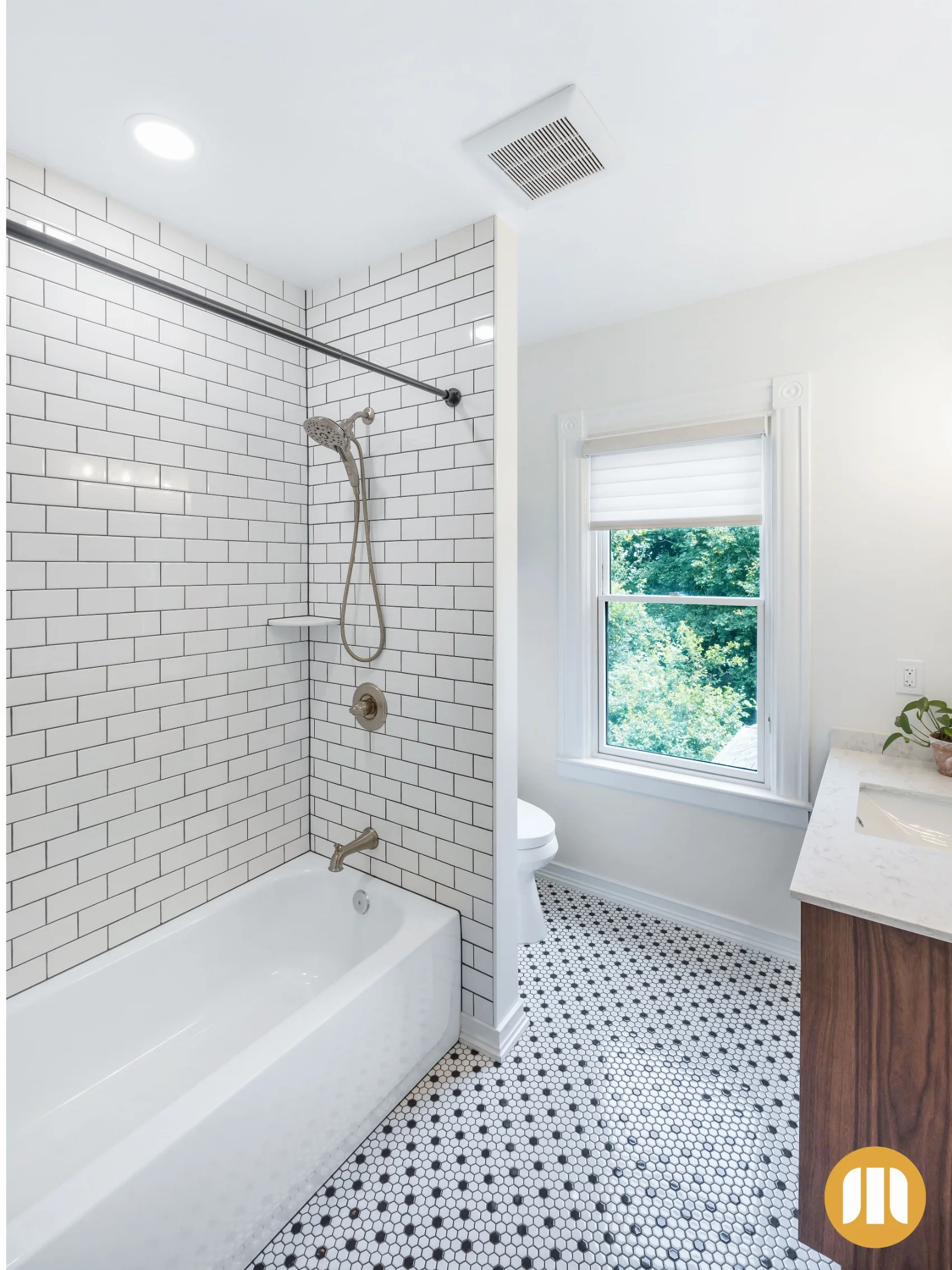 After bathroom remodel