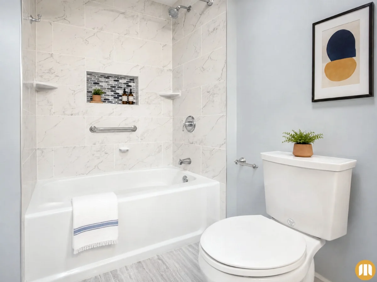 Bathroom design example