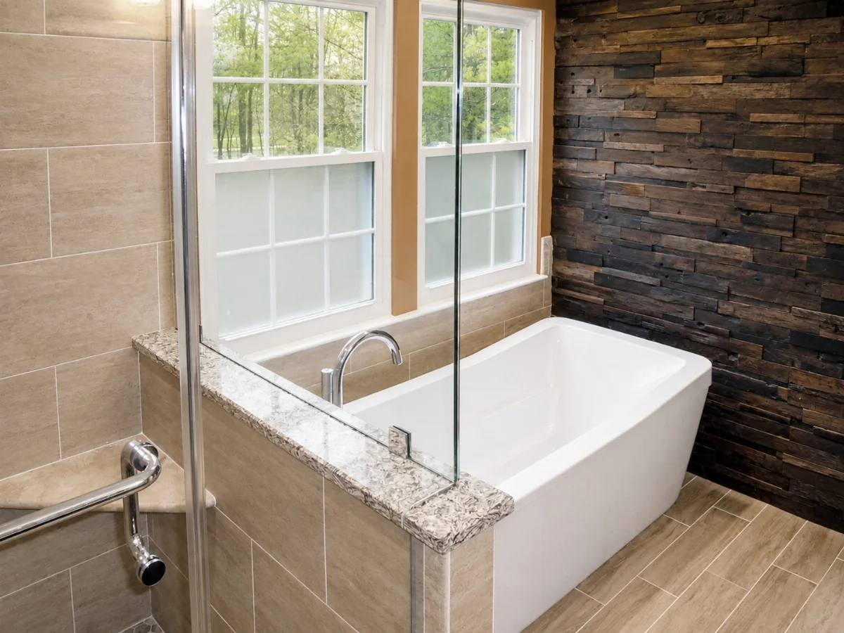 Bathroom design example