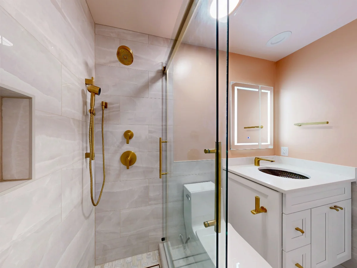 Bathroom design example
