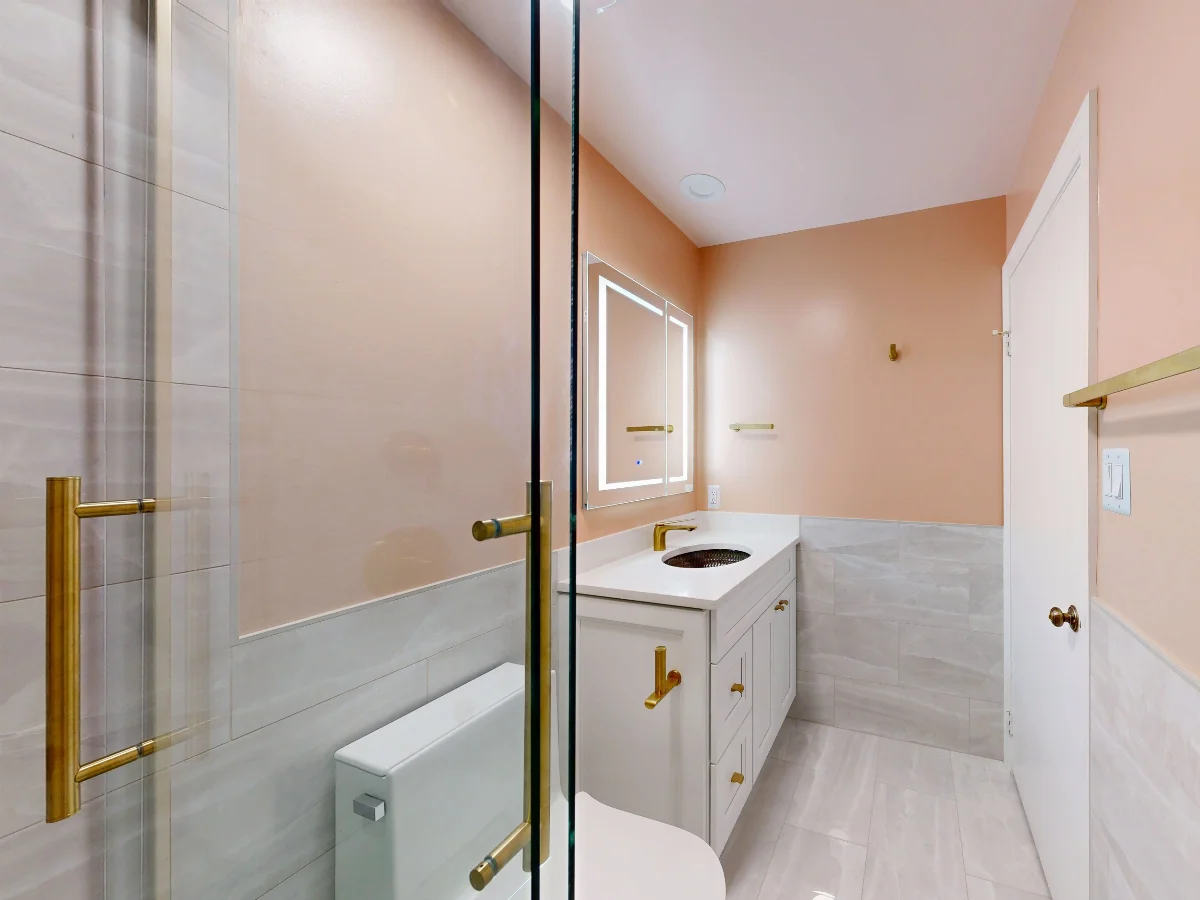 Bathroom design example