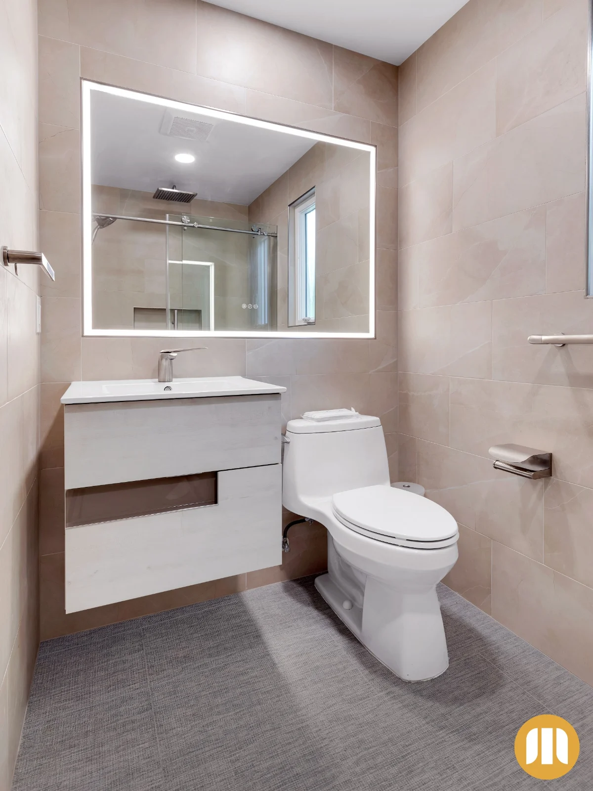 Bathroom design example