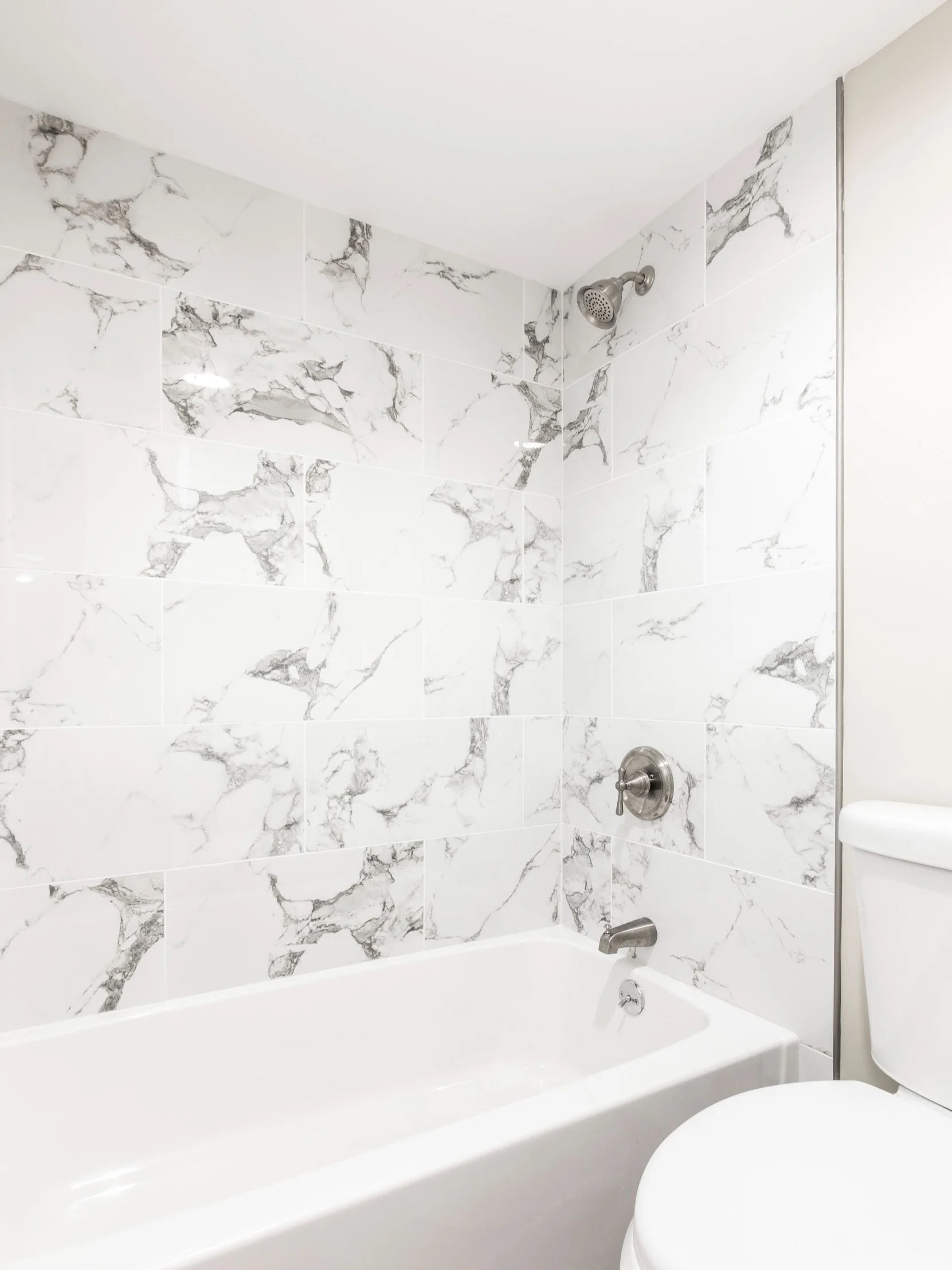 After bathroom remodel