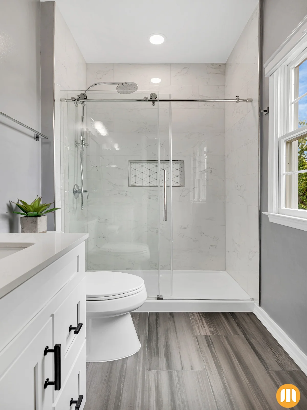 Bathroom design example
