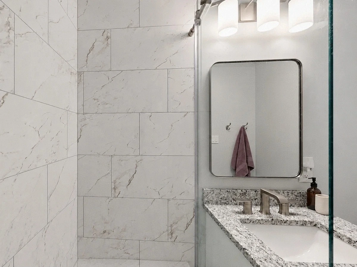 Bathroom design example