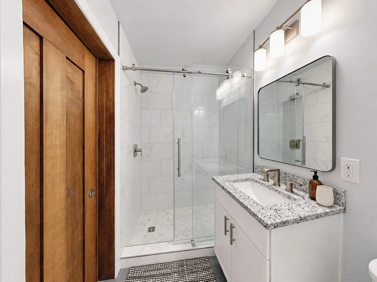 Bathroom design example