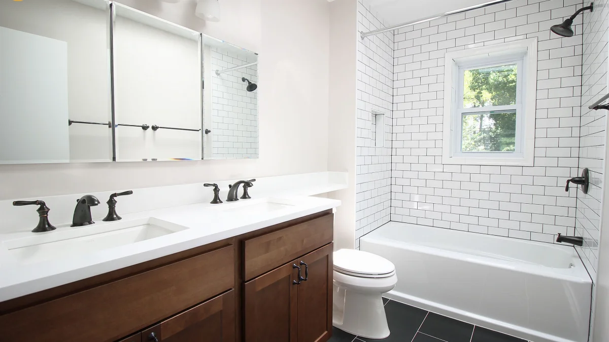 Courtney's Bathroom Remodel in Bethesda, MD