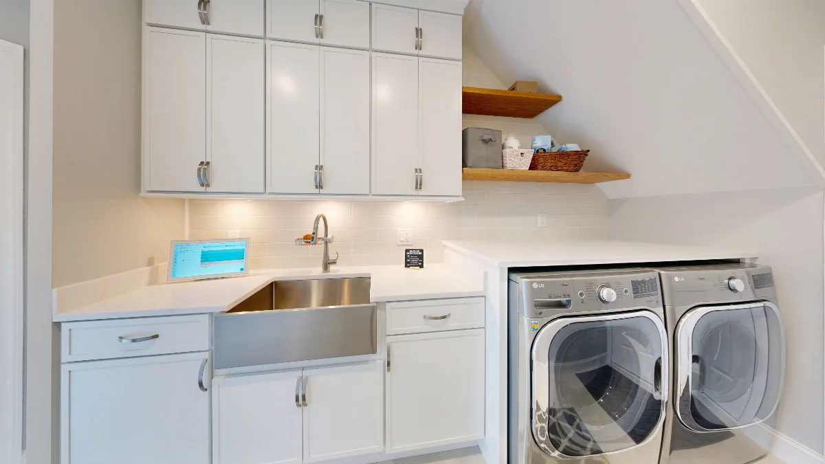 David & Karen's Laundry Remodel in Great Falls, VA