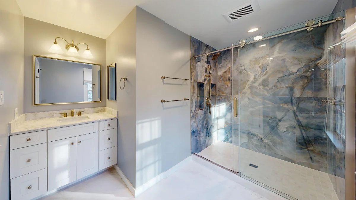 David's Bathroom Remodel in McLean, VA