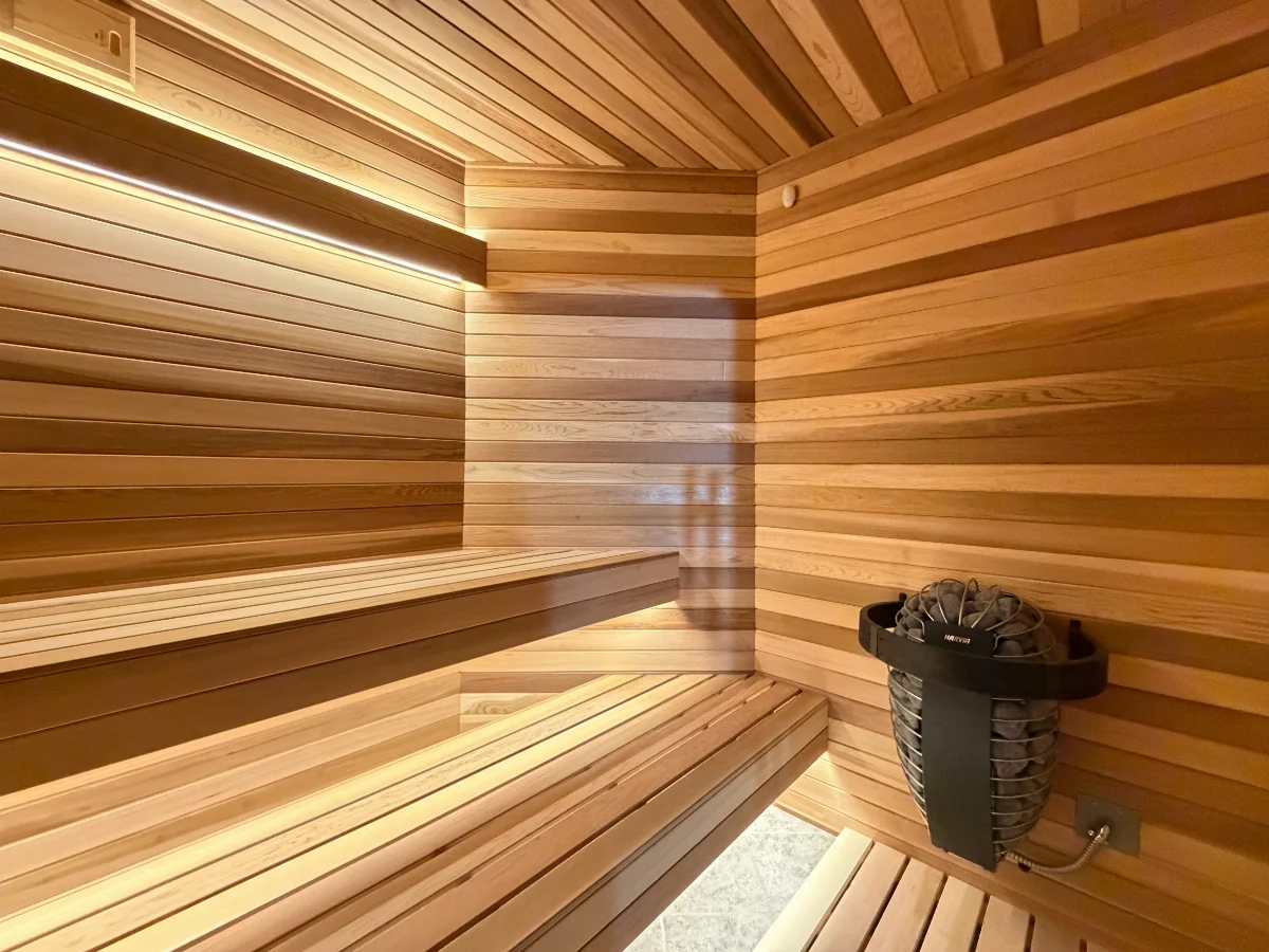 Kathleen's Sauna Renovation in McLean, VA