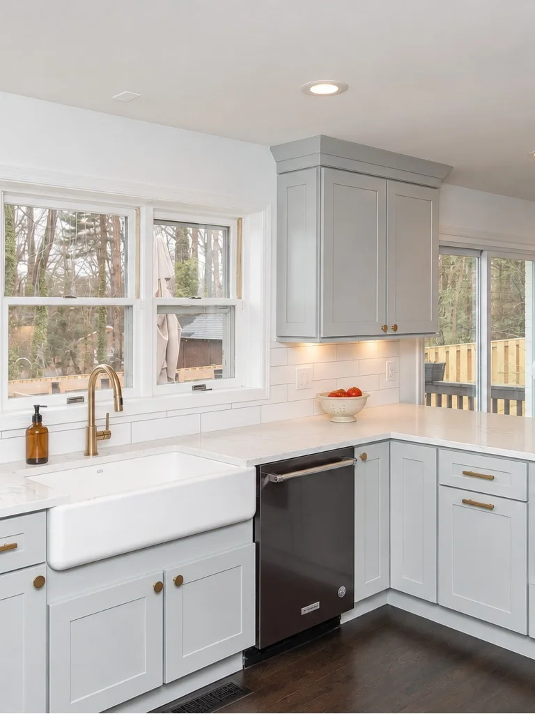 After kitchen remodel