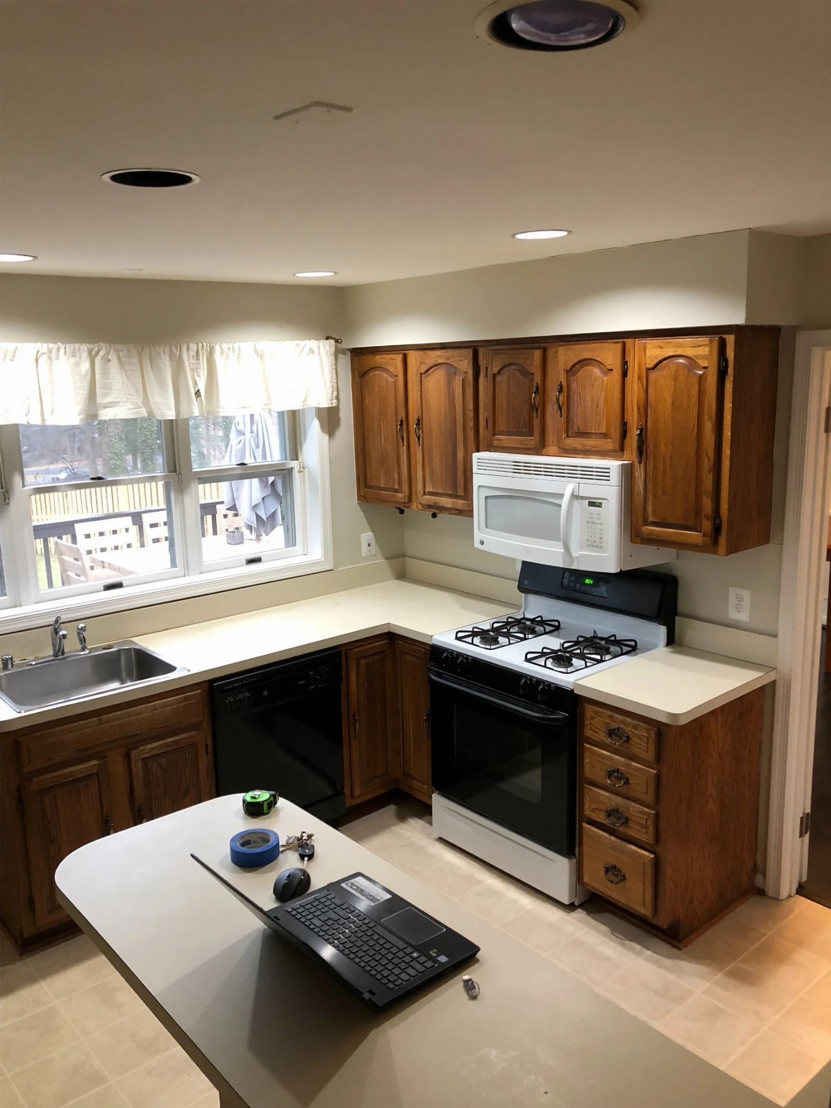 Before kitchen remodel