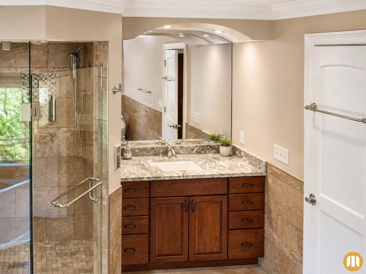 Bathroom design example