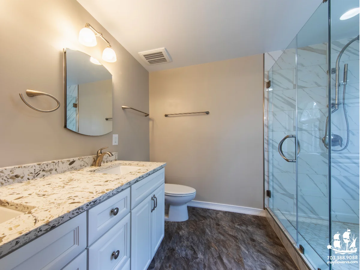 Bathroom design example
