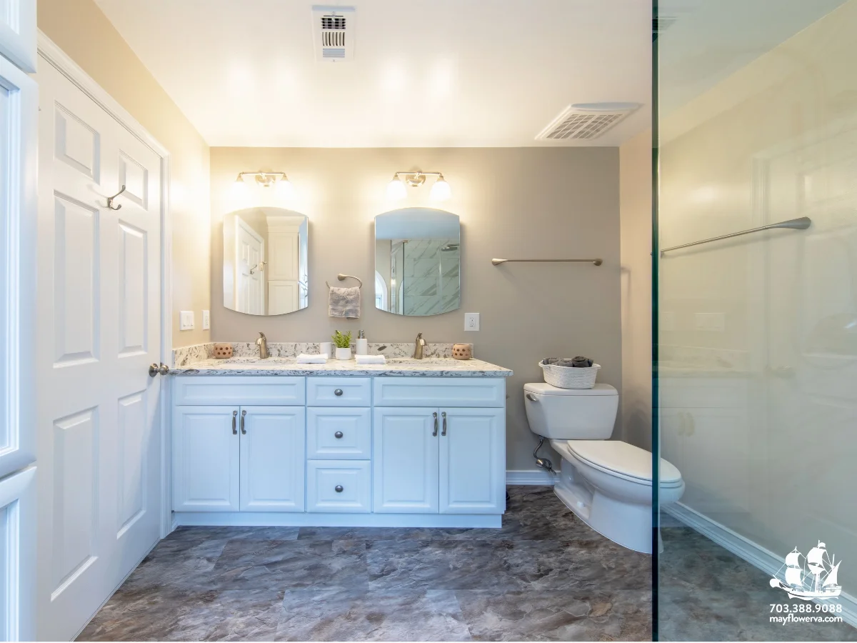 Bathroom design example